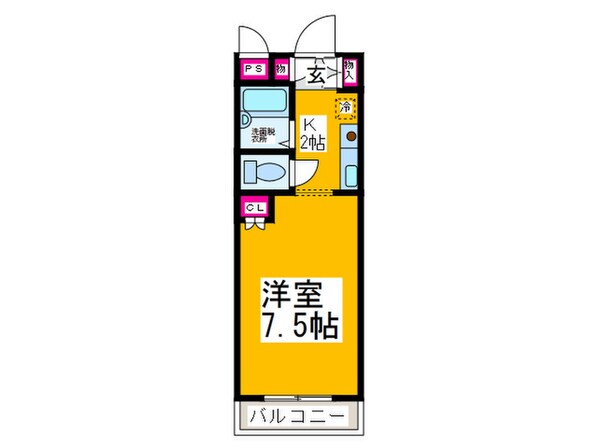 ハ－ベストコ－トの物件間取画像